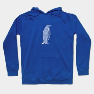 Emperor Penguin - artic animal drawing Hoodie